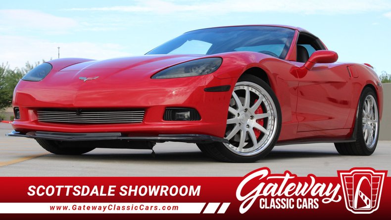 2005 Red Chevy Corvette Coupe