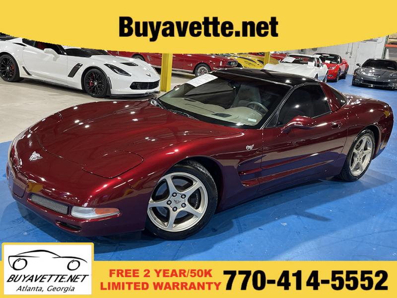 2003 Anniversary Red Chevy Corvette Coupe