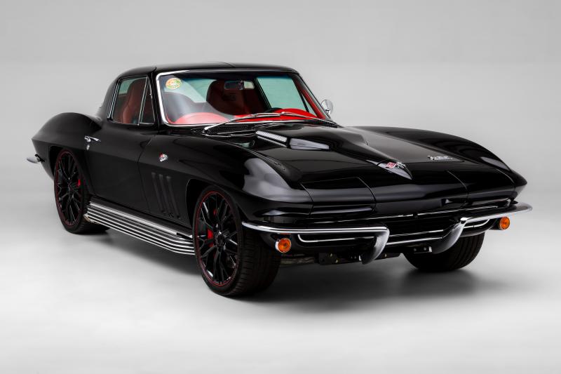1966 Tuxedo Black Chevy Corvette Coupe