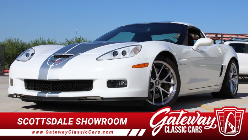 2013 Arctic White Chevy Corvette Convertible