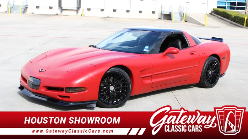 2003 Red Chevy Corvette Coupe