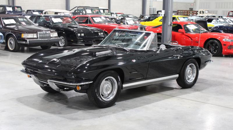 1964 BLACK Chevy Corvette Convertible