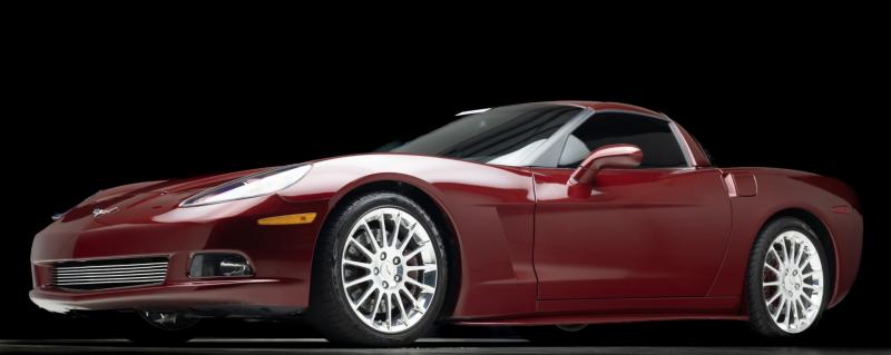 2007 Monterey Red Chevy Corvette Coupe