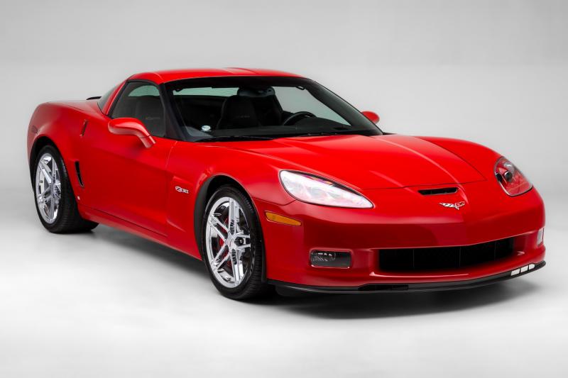 2008 Victory Red Chevy Corvette Coupe