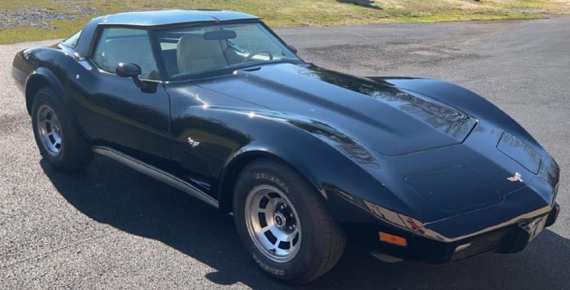 Black 1979 Corvette T-Top id:87809
