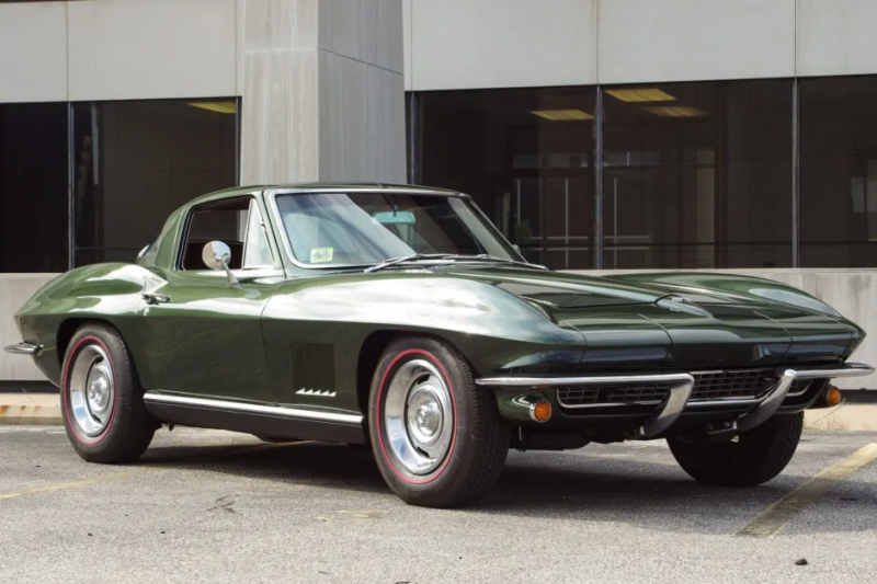 1967 Goodwood Green Chevy Corvette Coupe