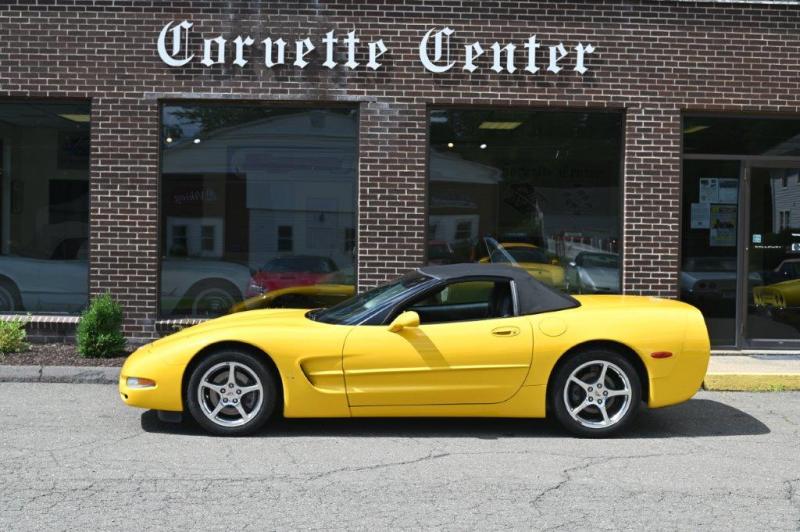 2003 Millennium Yellow Chevy Corvette Convertible