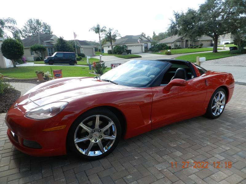 Victory Red 2008 Corvette Coupe id:89029