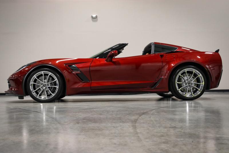 2017 Long Beach Red Chevy Corvette Coupe