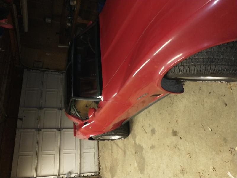 Red 1982 Corvette T-Top id:85528