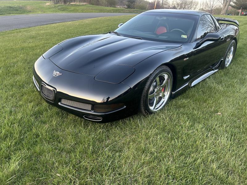 2003 Black Chevy Corvette Coupe