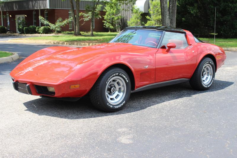 1979 Red Chevy Corvette Coupe