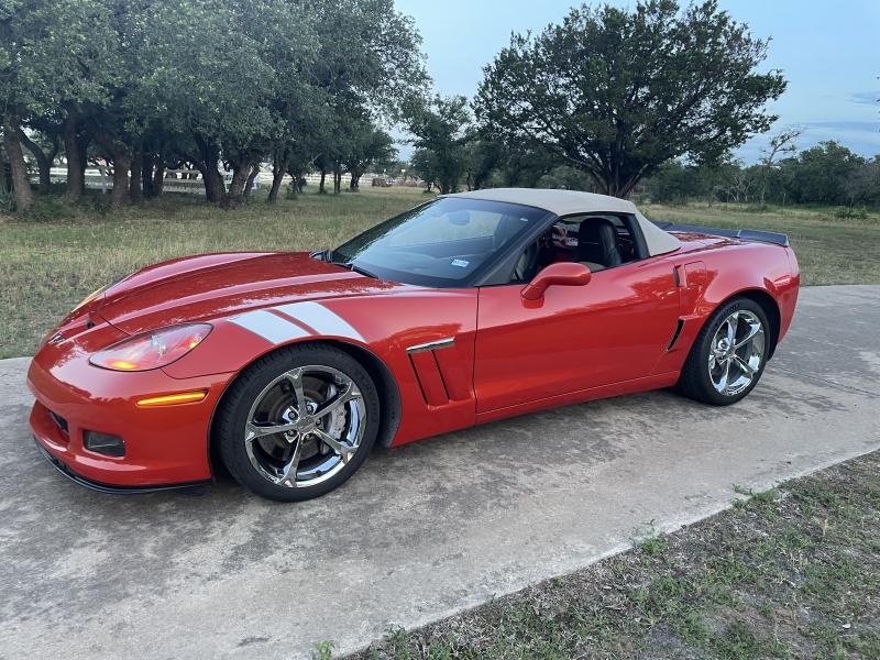 2011 Inferno Orange Chevy Corvette Convertible