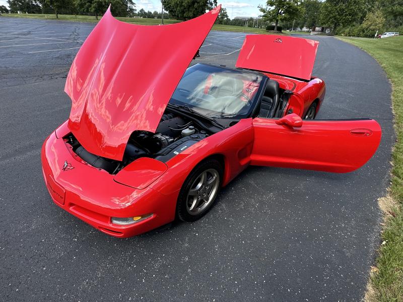 1998 Red Chevy Corvette Convertible