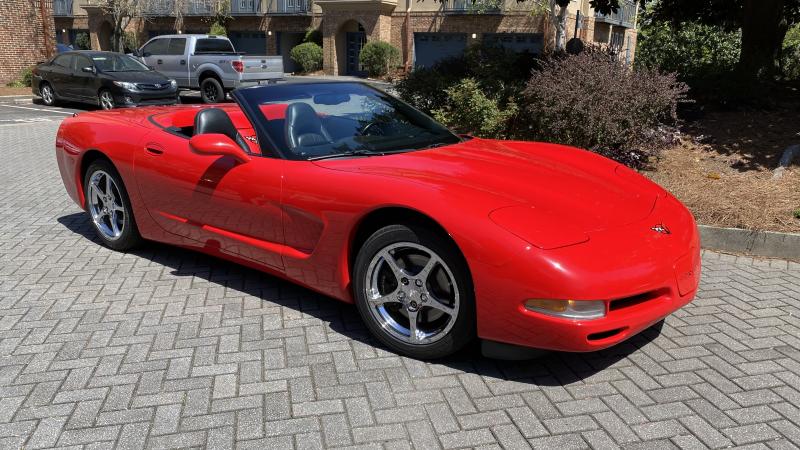 Torch Red 2000 Corvette Convertible id:88963