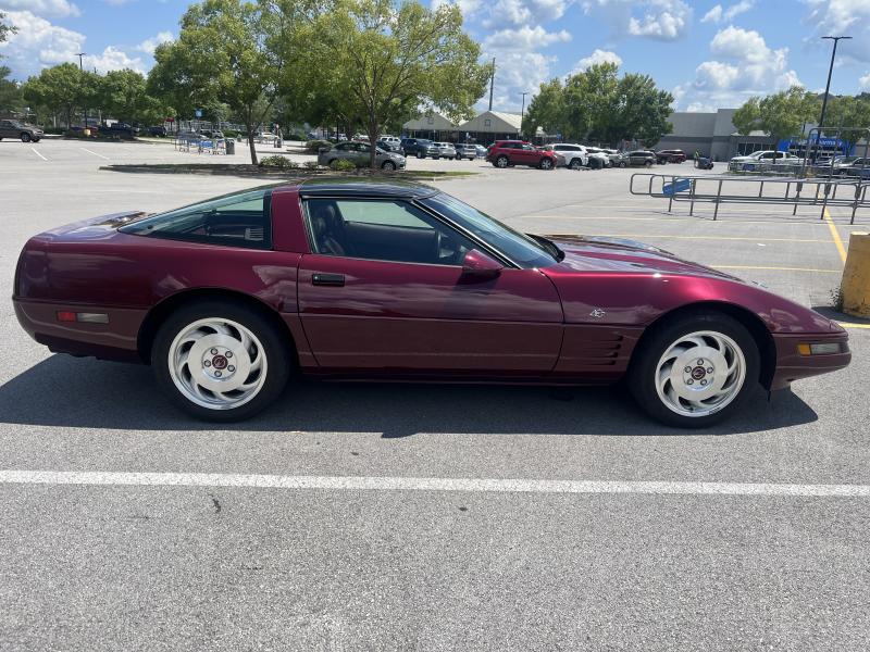 1993 Burgandy Chevy Corvette Coupe