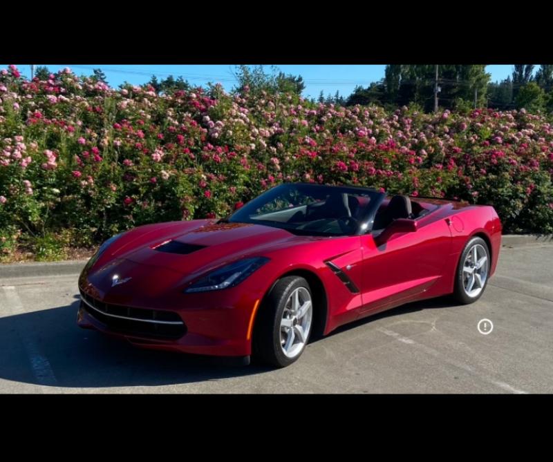 2014 Crystal Red Metallic Chevy Corvette Convertible