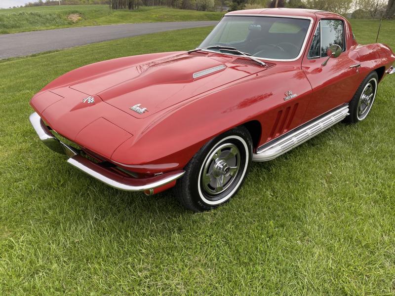 Red 1966 Corvette Coupe id:91071
